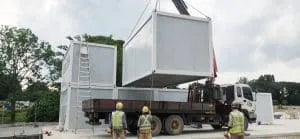 Detachable Container House Connection